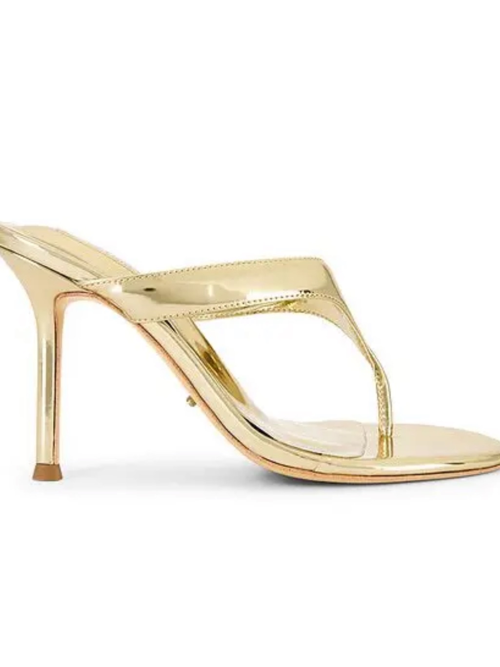 Tony Bianco Dynasty Stiletto Heel In Metallic Gold